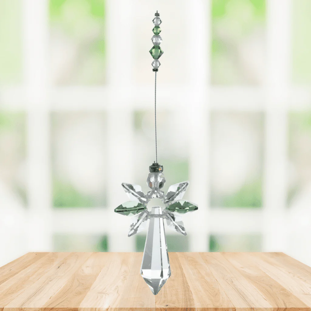 Wild Things Large Peridot Guardian Angel – August Birthstone Gift - Image 2