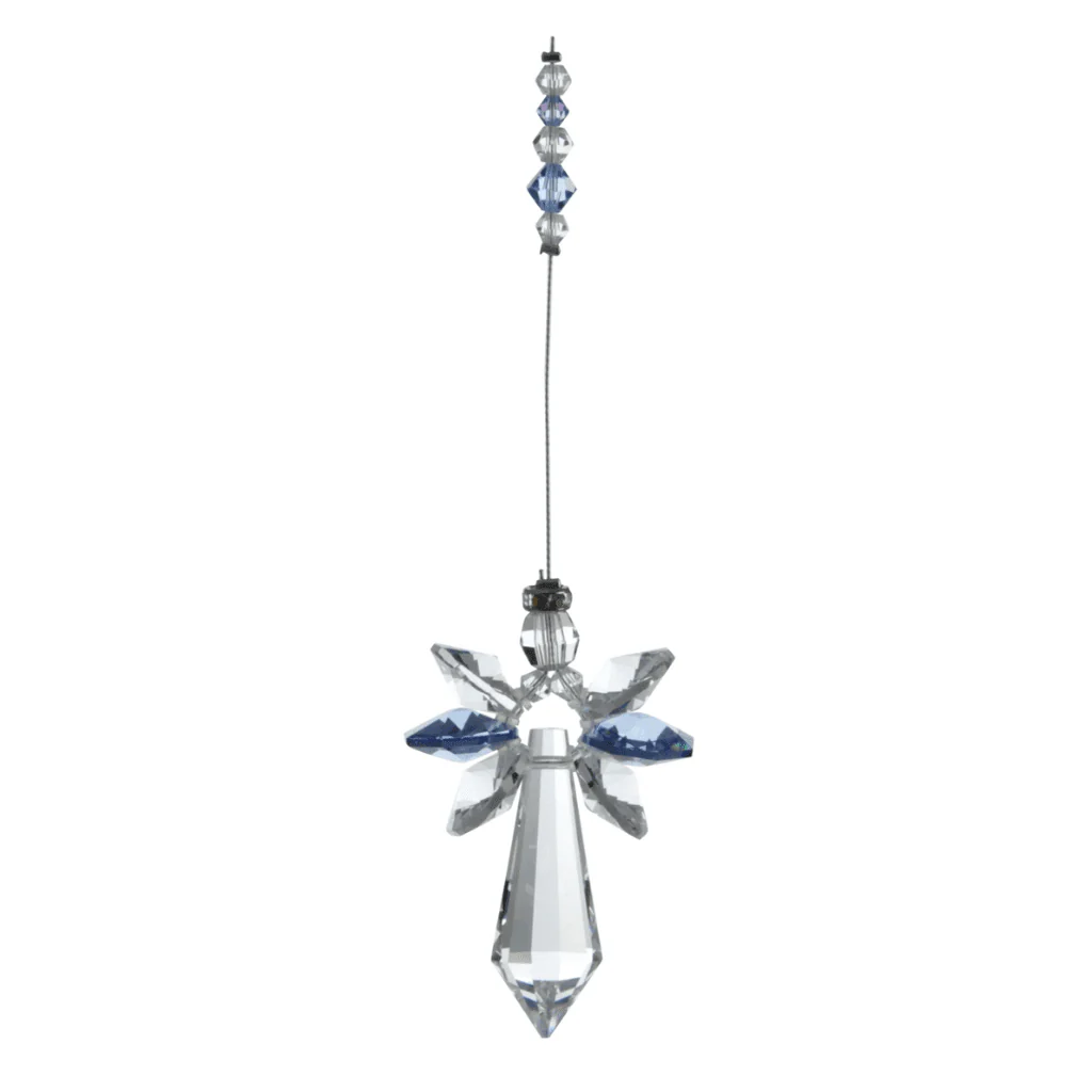 Wild Things Large Sapphire Guardian Angel – September Birthstone Gift