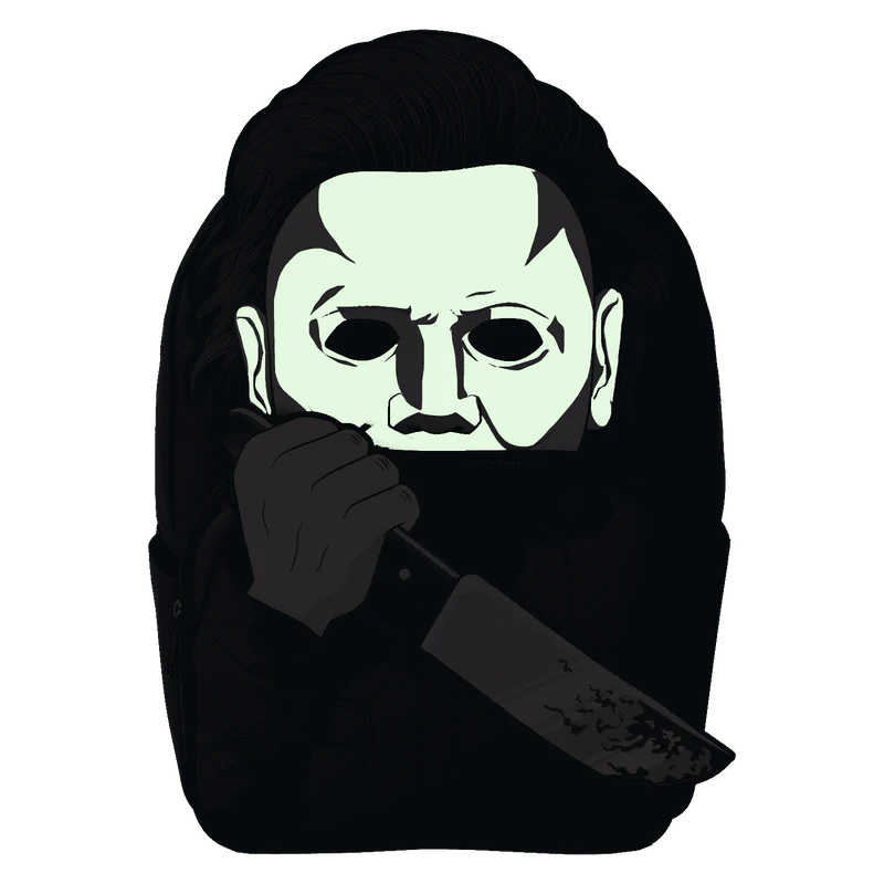 Loungefly Halloween Michael Myers Cosplay Glow Full-Size Backpack - Image 5