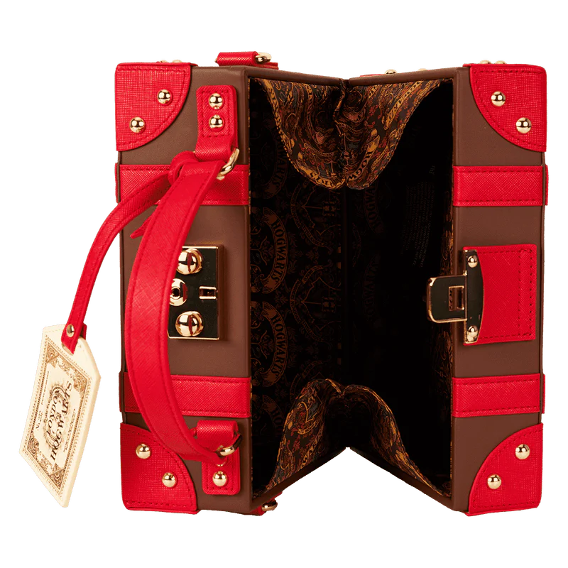 Loungefly Harry Potter Hogwarts Express Luggage Trunk Crossbody Bag - Image 8