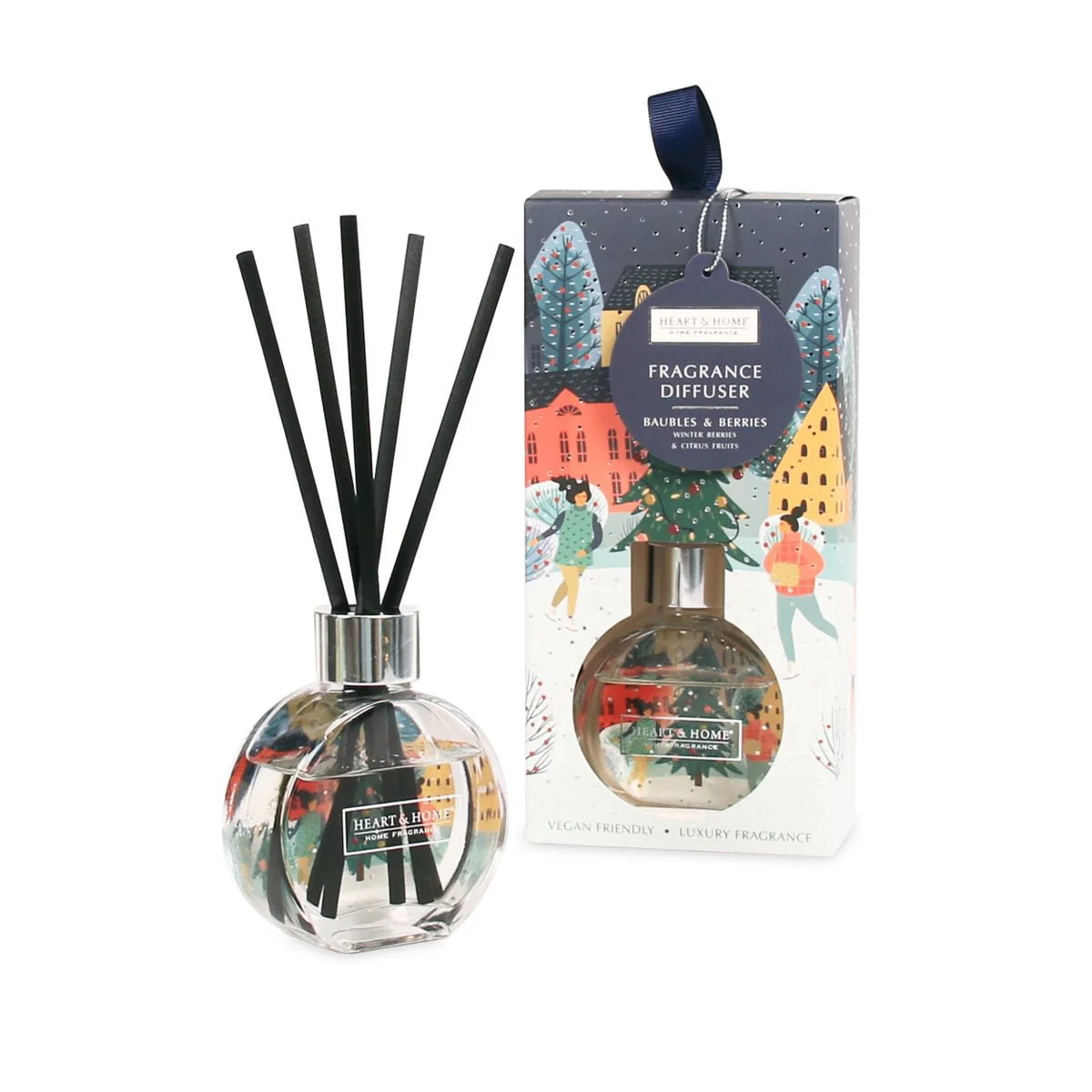 Heart & Home Baubles & Berries Reed Diffuser