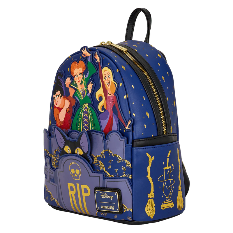 Loungefly Hocus Pocus Sanderson Sisters Graveyard Mini Backpack - Image 2
