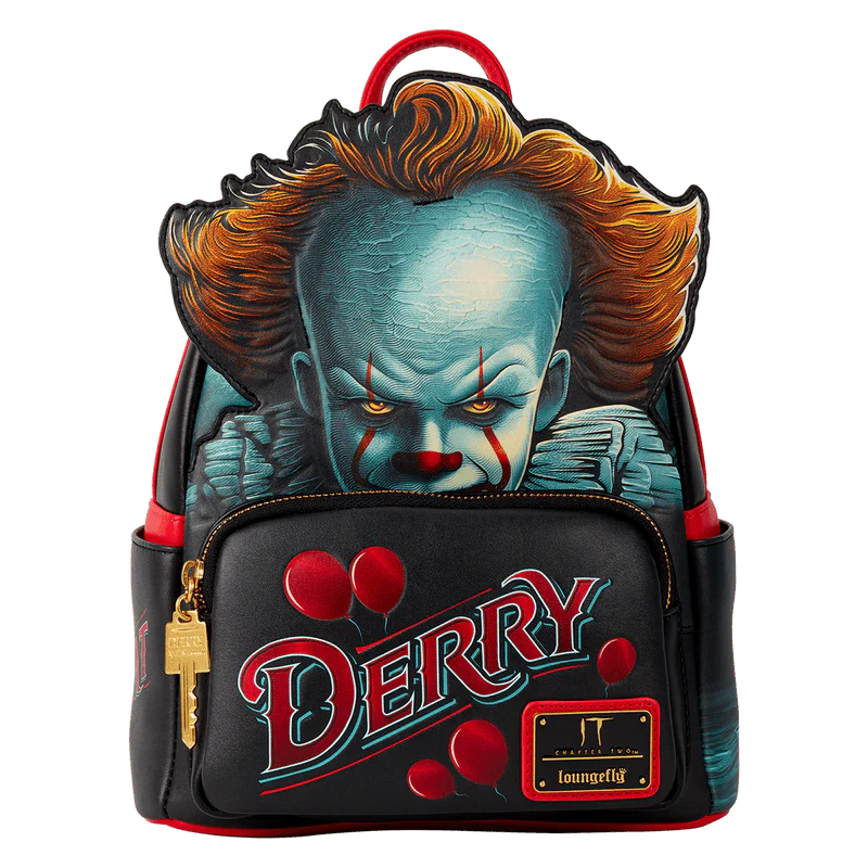 Loungefly IT Pennywise Cosplay Light-Up Mini Backpack