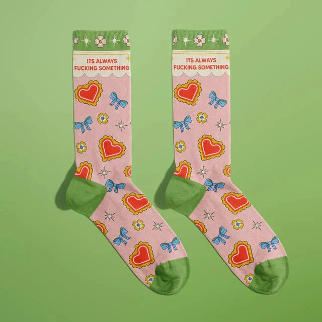 It’s Always Fucking Something Socks – Funny Gift by Fun Club