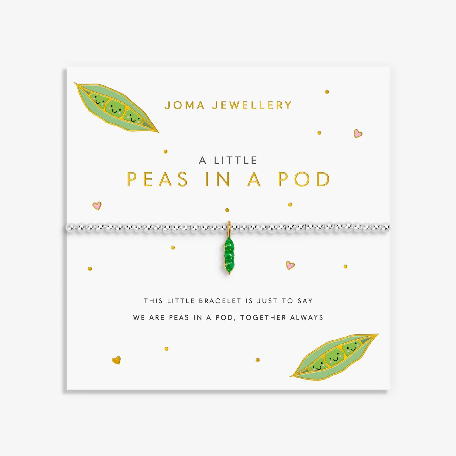 Joma A Little Vibes Peas In A Pod Bracelet