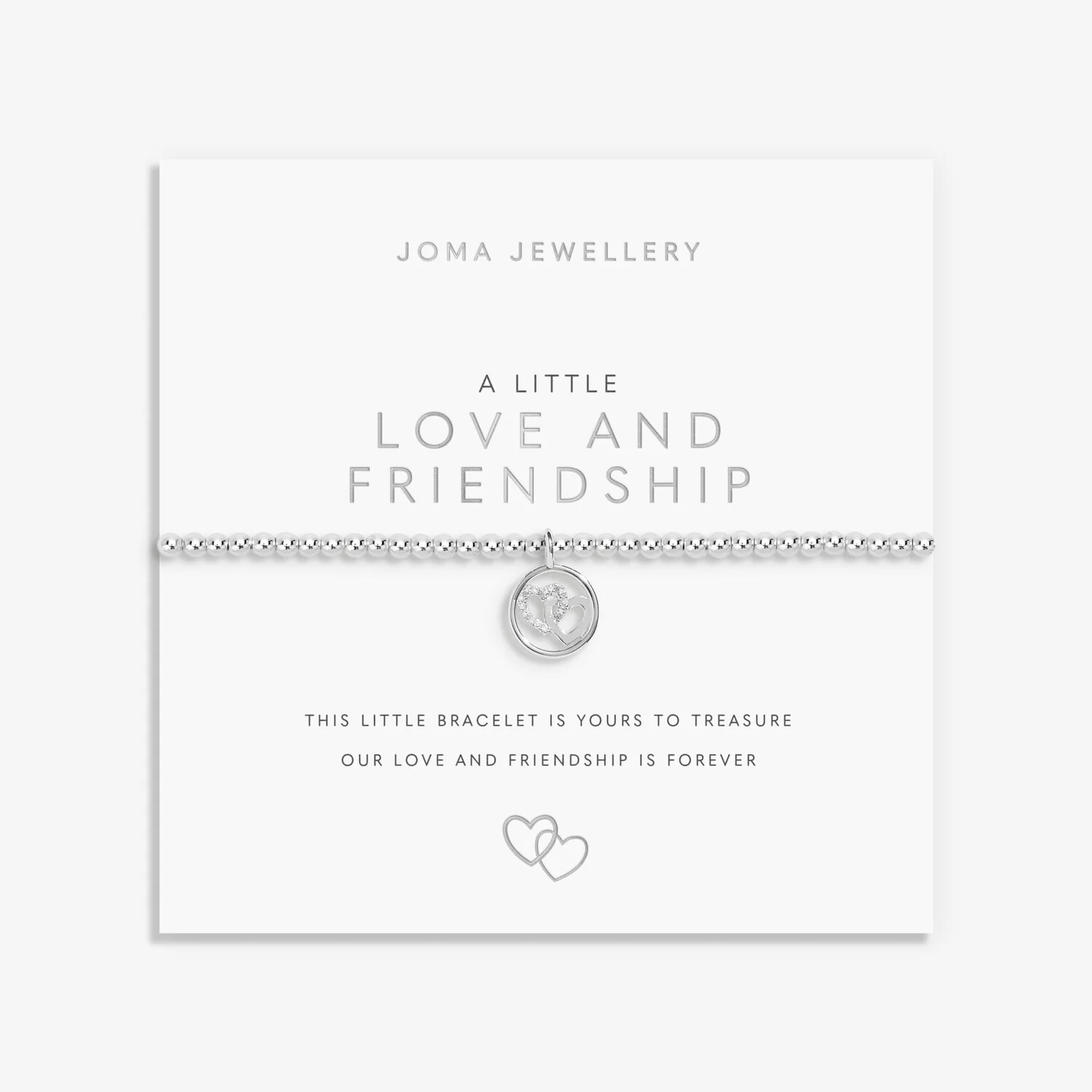 Joma Jewellery - A Little 'Love & Friendship' Bracelet