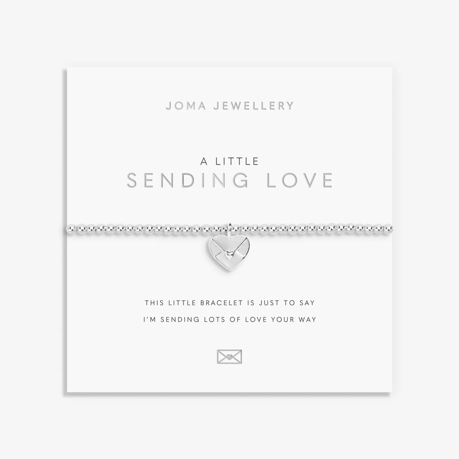 Joma Jewellery - A Little 'Sending Love' Bracelet