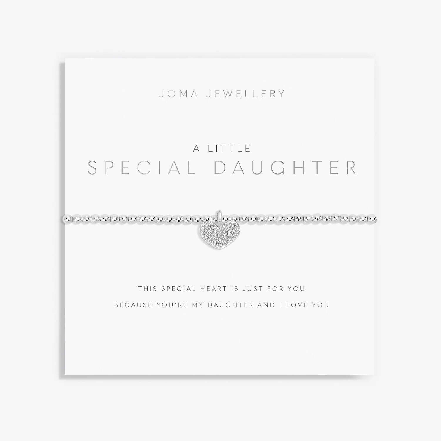 Joma Jewellery - A Little 'Special Daughter' Bracelet