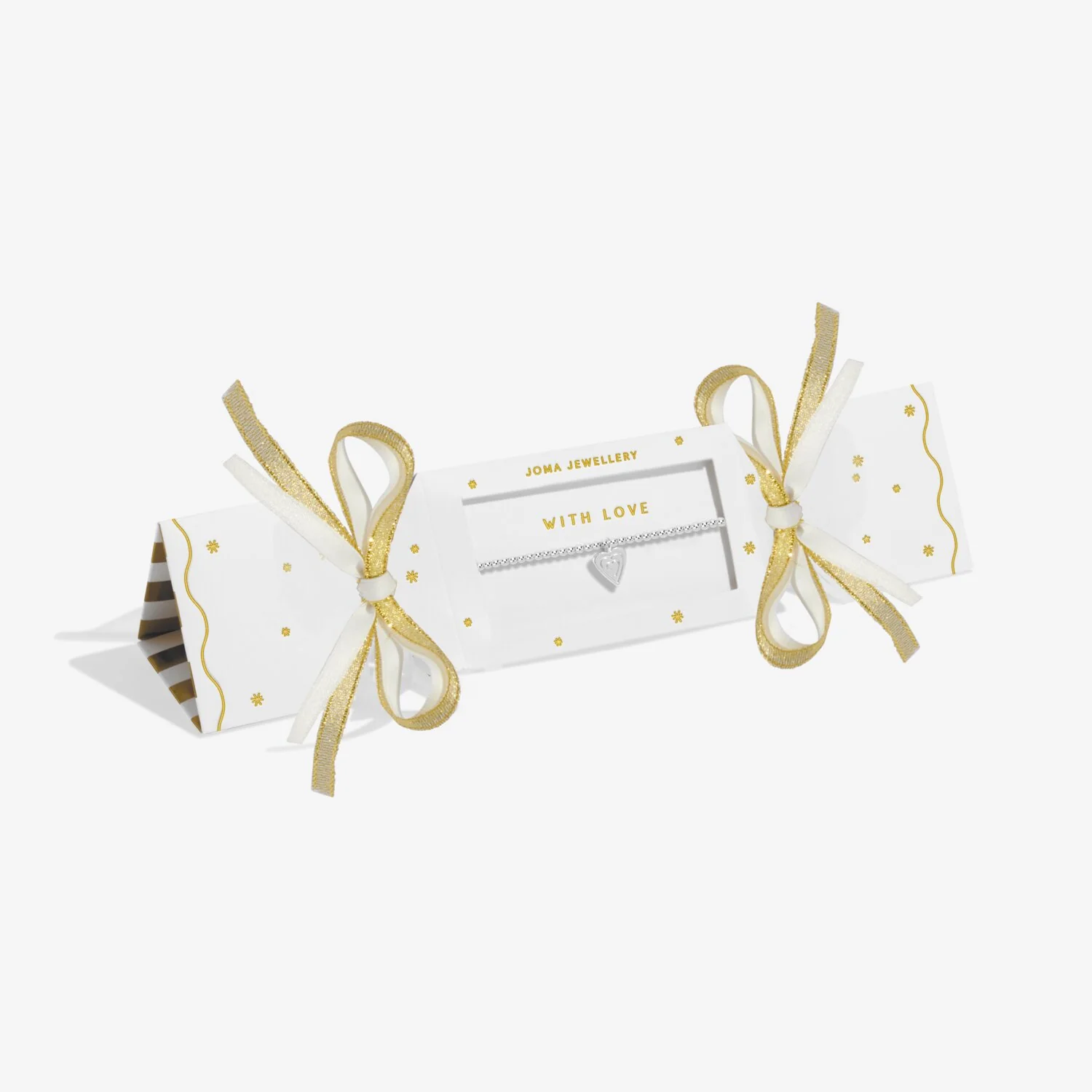 Joma Jewellery - Christmas Cracker 'With Love' Bracelet