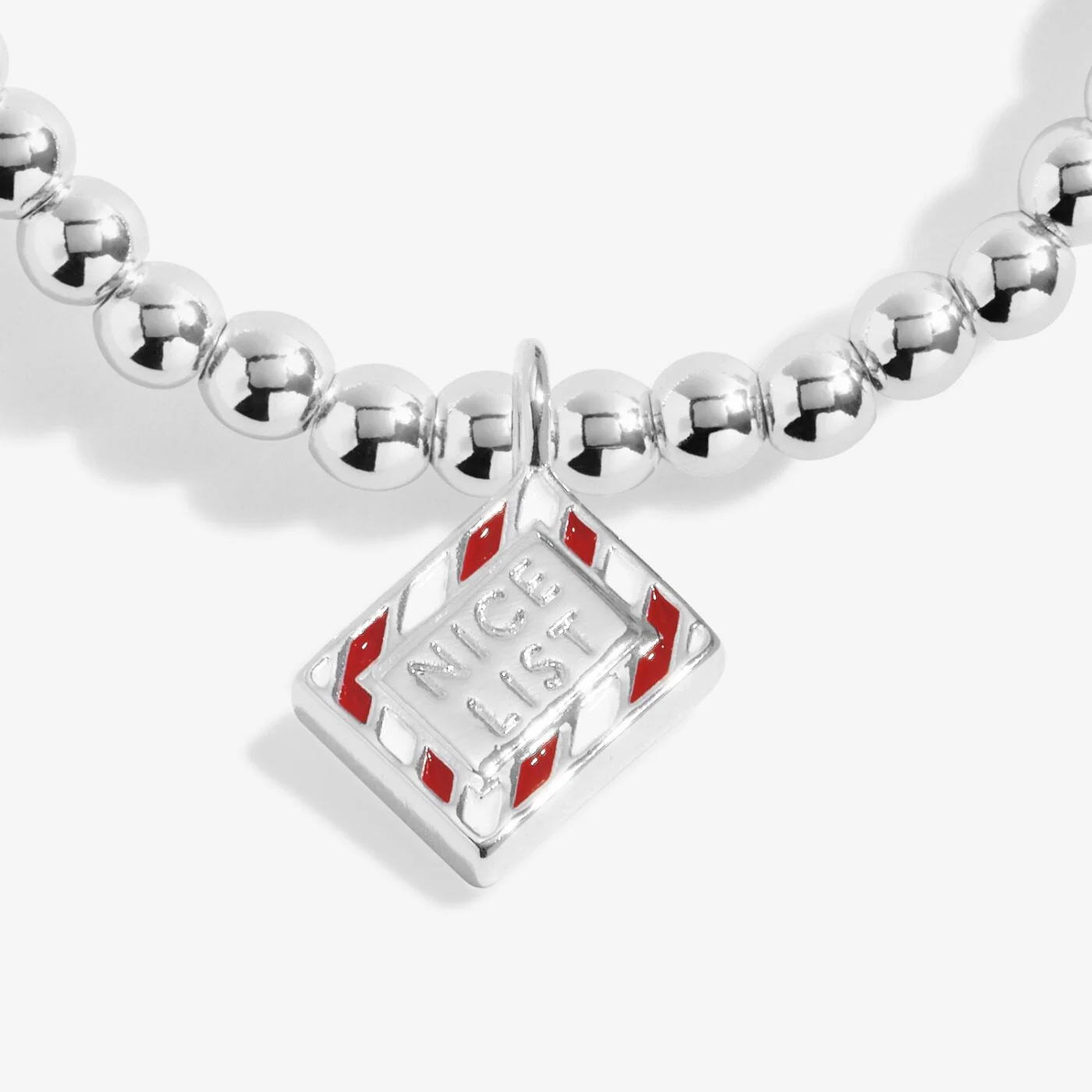 Joma Jewellery - Love From Santa 'You're On The Nice List' Bracelet - Image 2