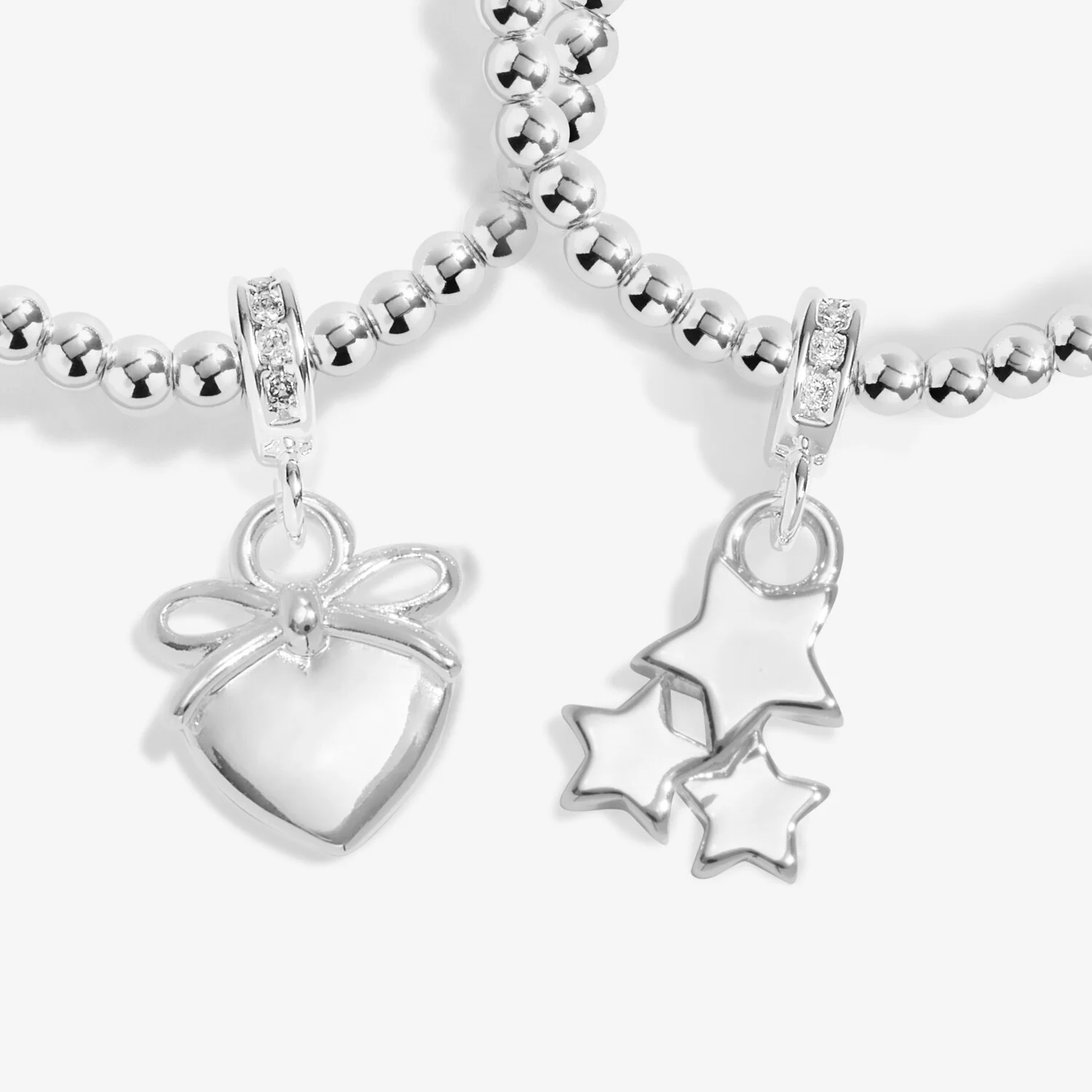 Joma Jewellery - 'Merry Christmas' Linked Infinity Bracelets - Image 3
