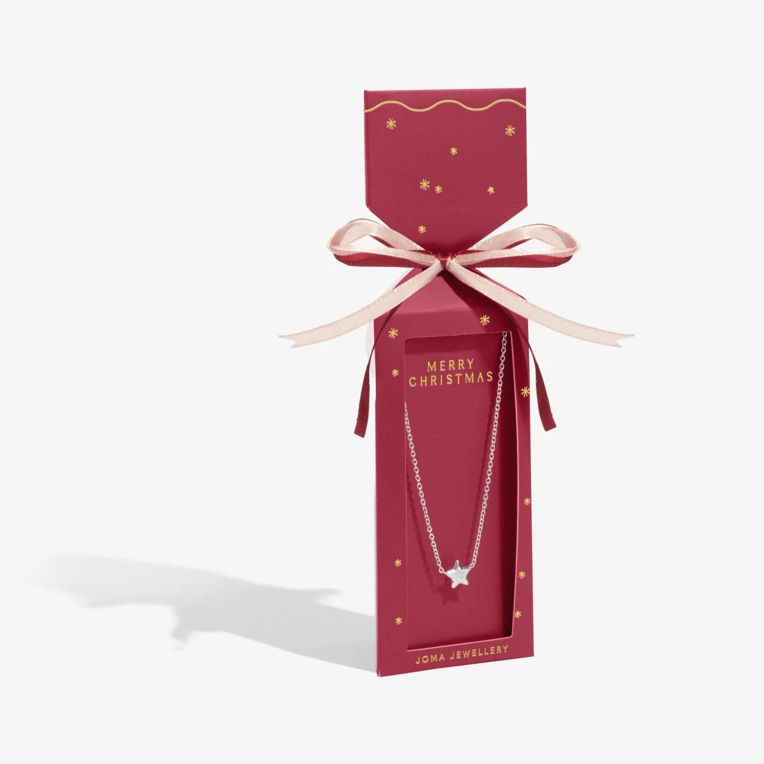 Joma Jewellery - Necklace Christmas Cracker 'Merry Christmas'