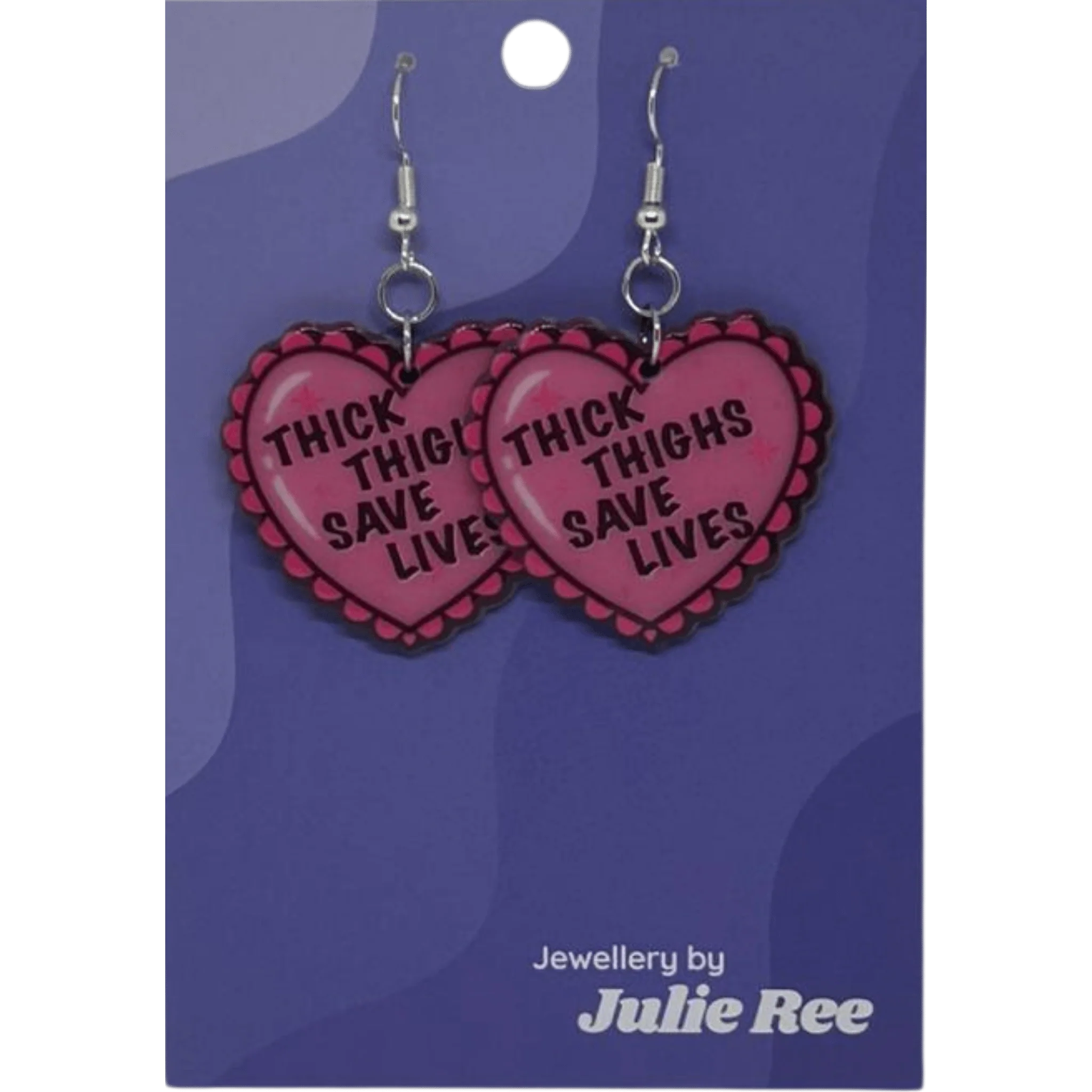 Julie Ree Earrings - Thick Thighs