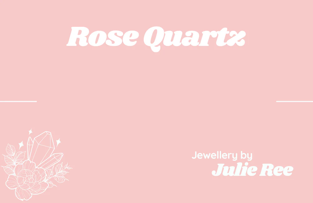 Julie Ree Gemstone Chip Bracelet - Rose Quartz - Image 2