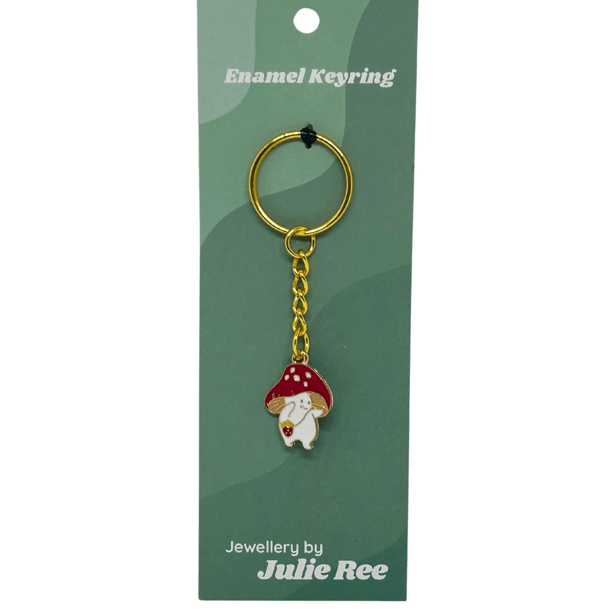 Mushroom Man Keyring – Jewellery By Julie Ree