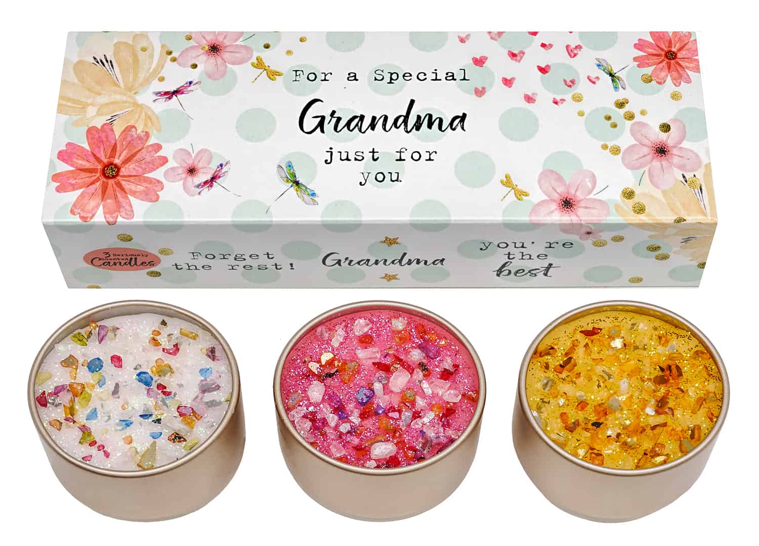 Just Because Candles Three Lites - Grandma