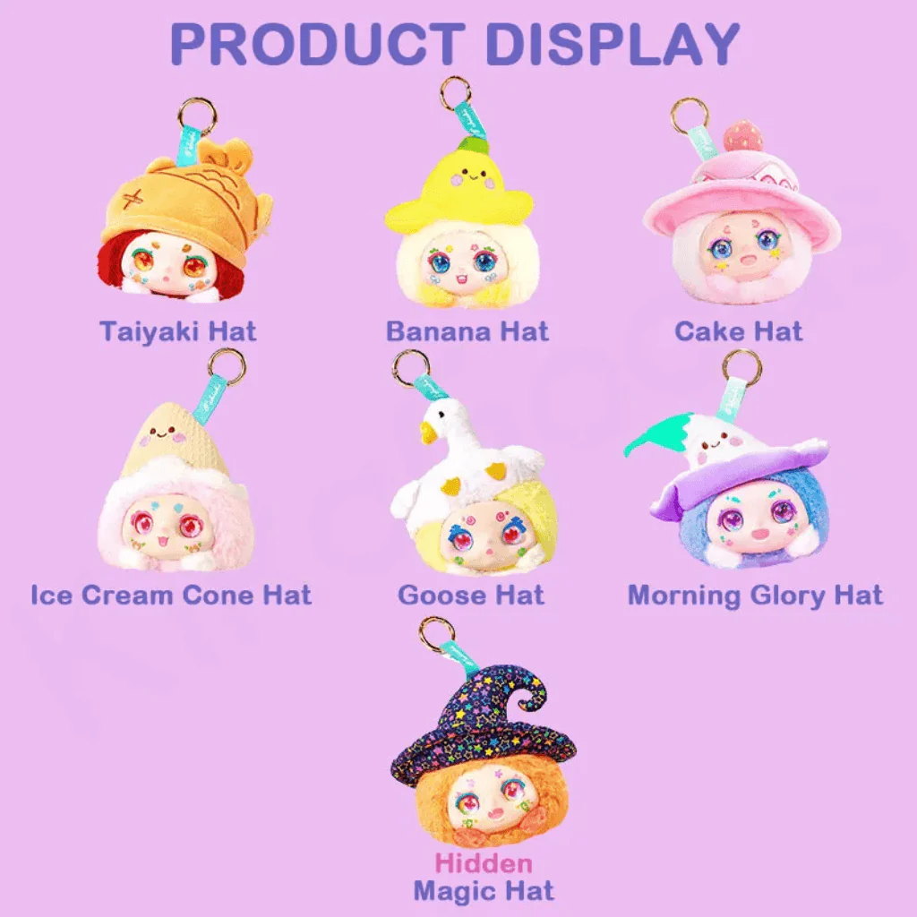 Kimmon Hat Bubble Plush Blind Box Collectables - Image 2