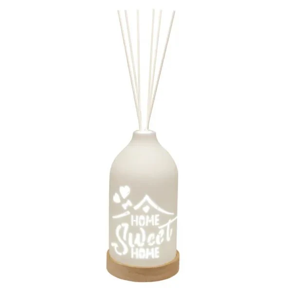 LED Ceramic Reed Diffuser – Home Sweet Home