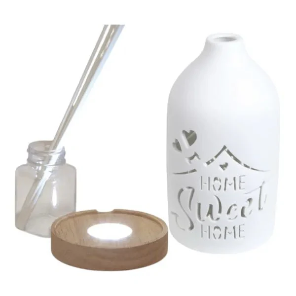 LED Ceramic Reed Diffuser – Home Sweet Home - Image 3