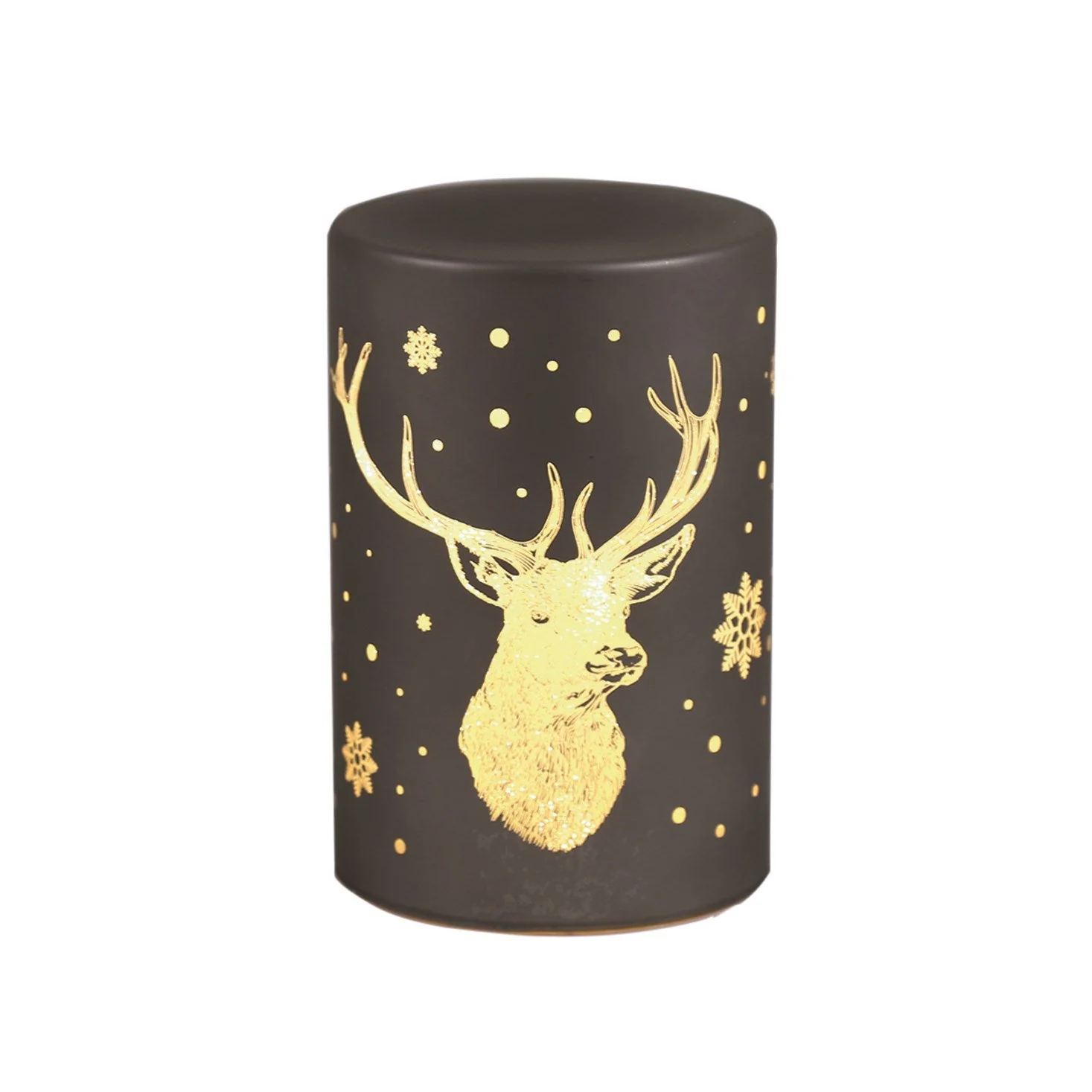 LED Light Up Stag 12.5cm Grey