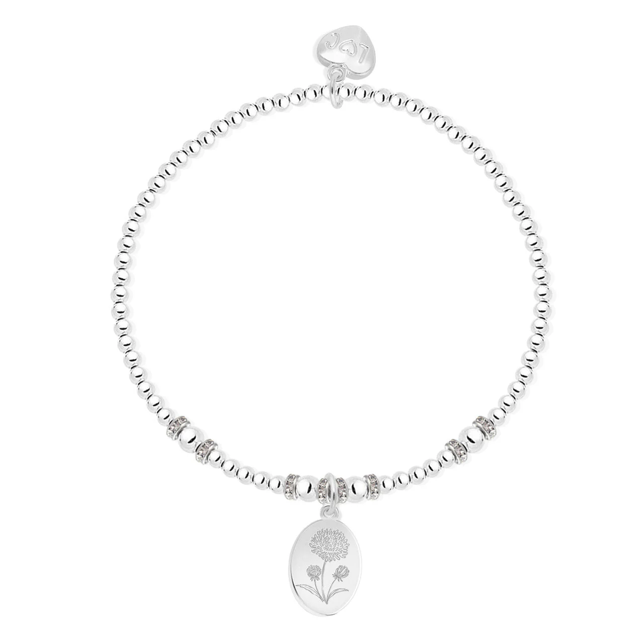 Life Charms Birth Flower Bracelet - September - Image 3