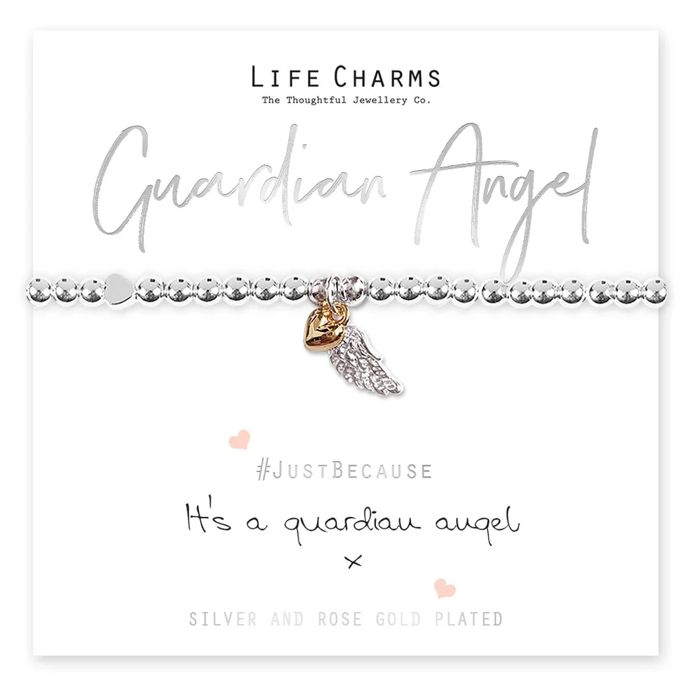 Life Charms Just Because Bracelet - Guardian Angel