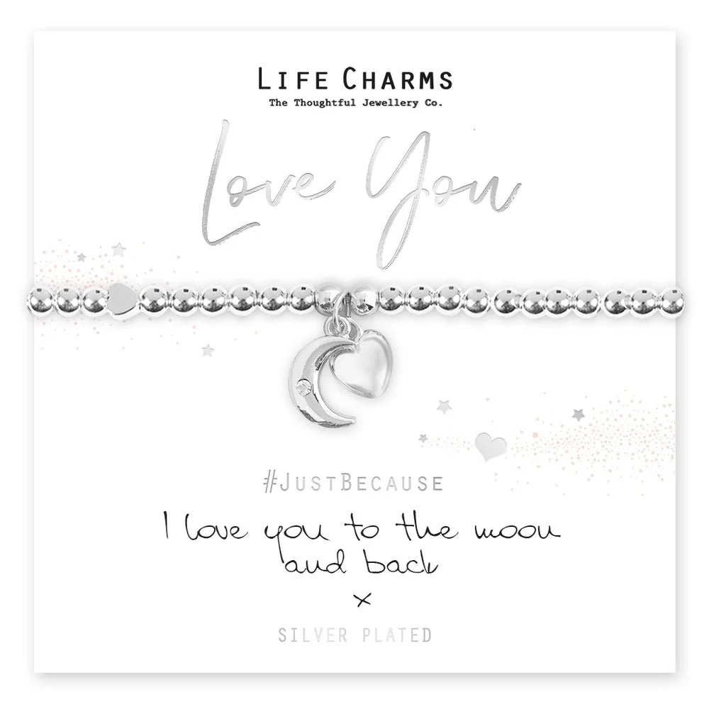 Life Charms Just Because Bracelet - Love You