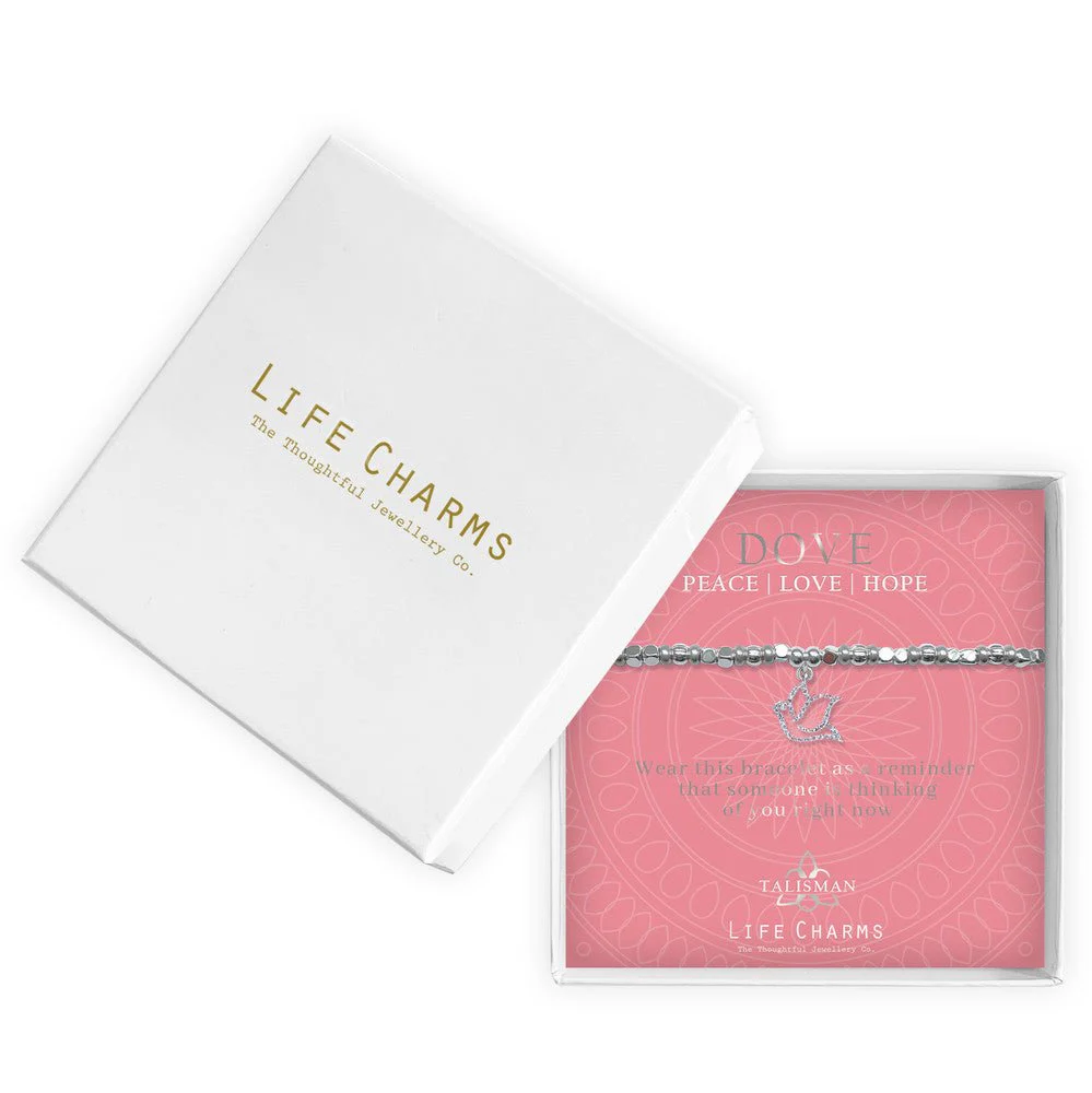 Life Charms Talisman Bracelet - Dove