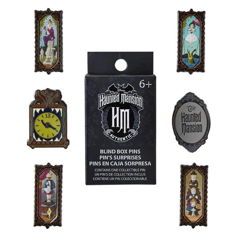 Loungefly Disney Haunted Mansion Mystery Enamel Pin Blind Box