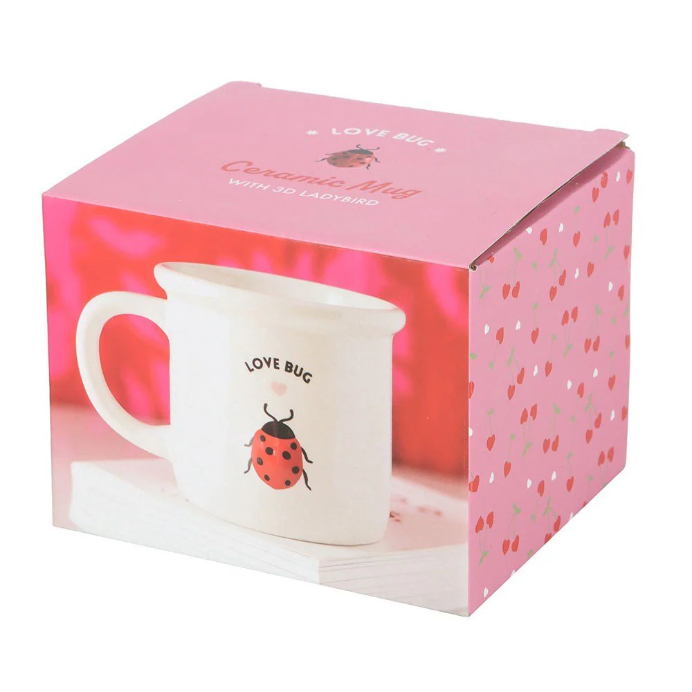 Love Bug Mug with 3D Ladybird - Image 4