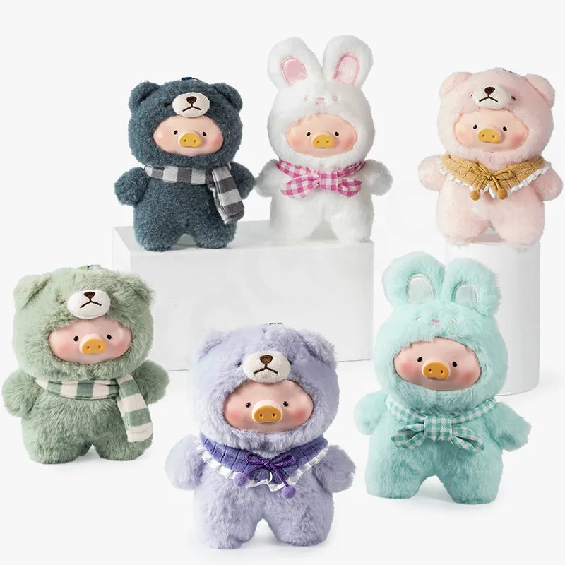 Lulu The Piggy Joyful Time Plush Keyring Blind Box