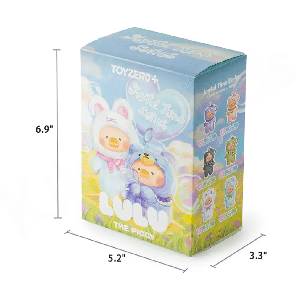 Lulu The Piggy Joyful Time Plush Keyring Blind Box - Image 6