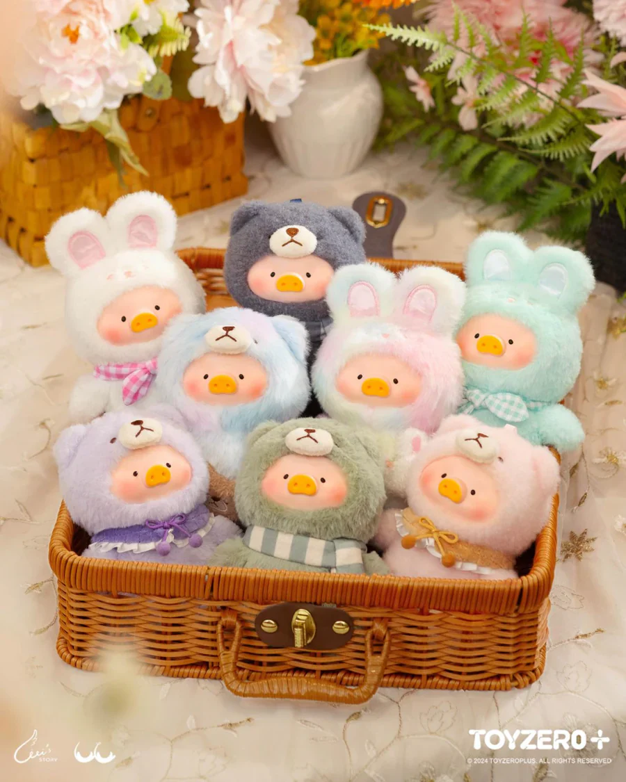 Lulu The Piggy Joyful Time Plush Keyring Blind Box - Image 7