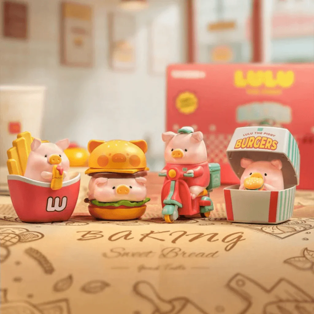 LuLu the Piggy Burger Express Movable Figure Blind Box