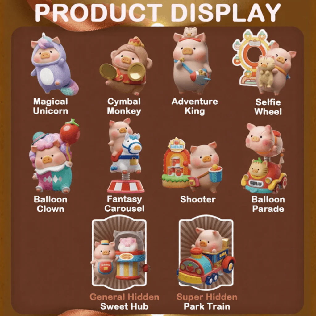 LuLu the Piggy Lululand Blind Box Figure - Image 3