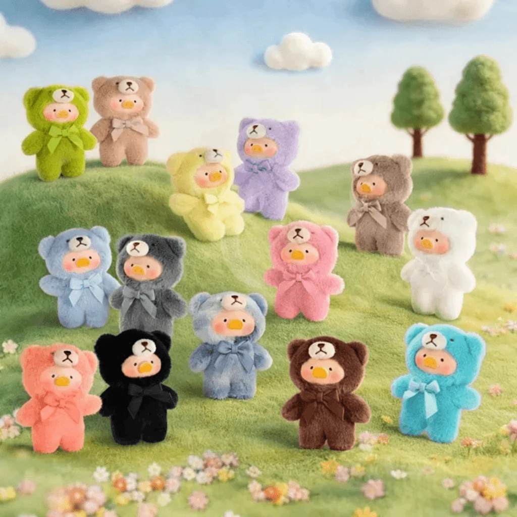 LuLu the Piggy Teddy Mini Whispers of Nature Plush Phone Charm Blind Box