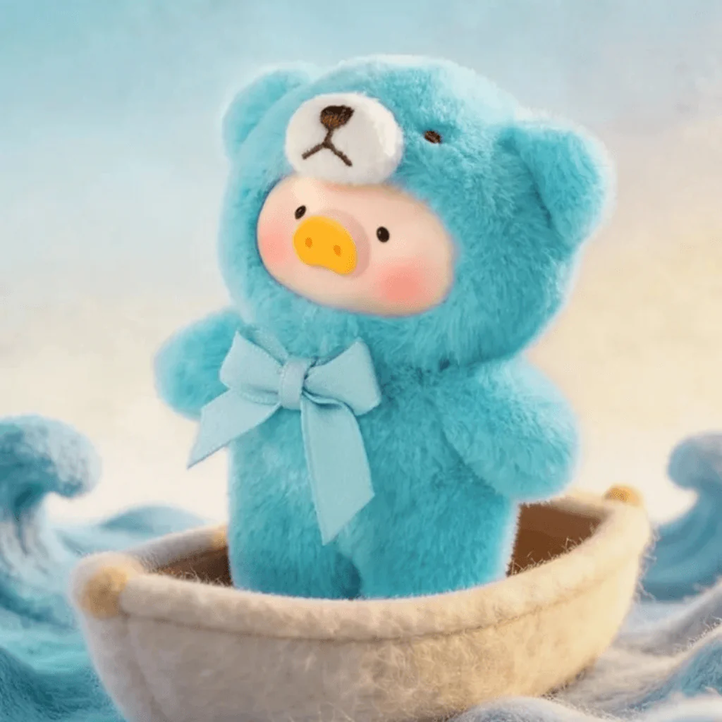 LuLu the Piggy Teddy Mini Whispers of Nature Plush Phone Charm Blind Box - Image 11