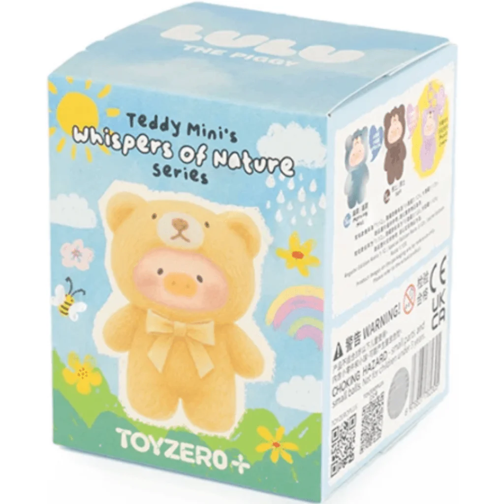LuLu the Piggy Teddy Mini Whispers of Nature Plush Phone Charm Blind Box - Image 2