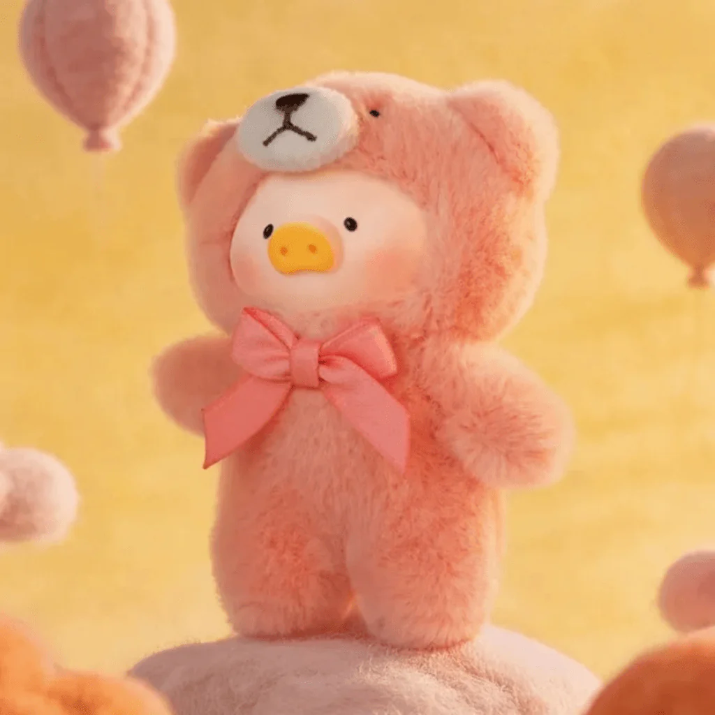 LuLu the Piggy Teddy Mini Whispers of Nature Plush Phone Charm Blind Box - Image 6