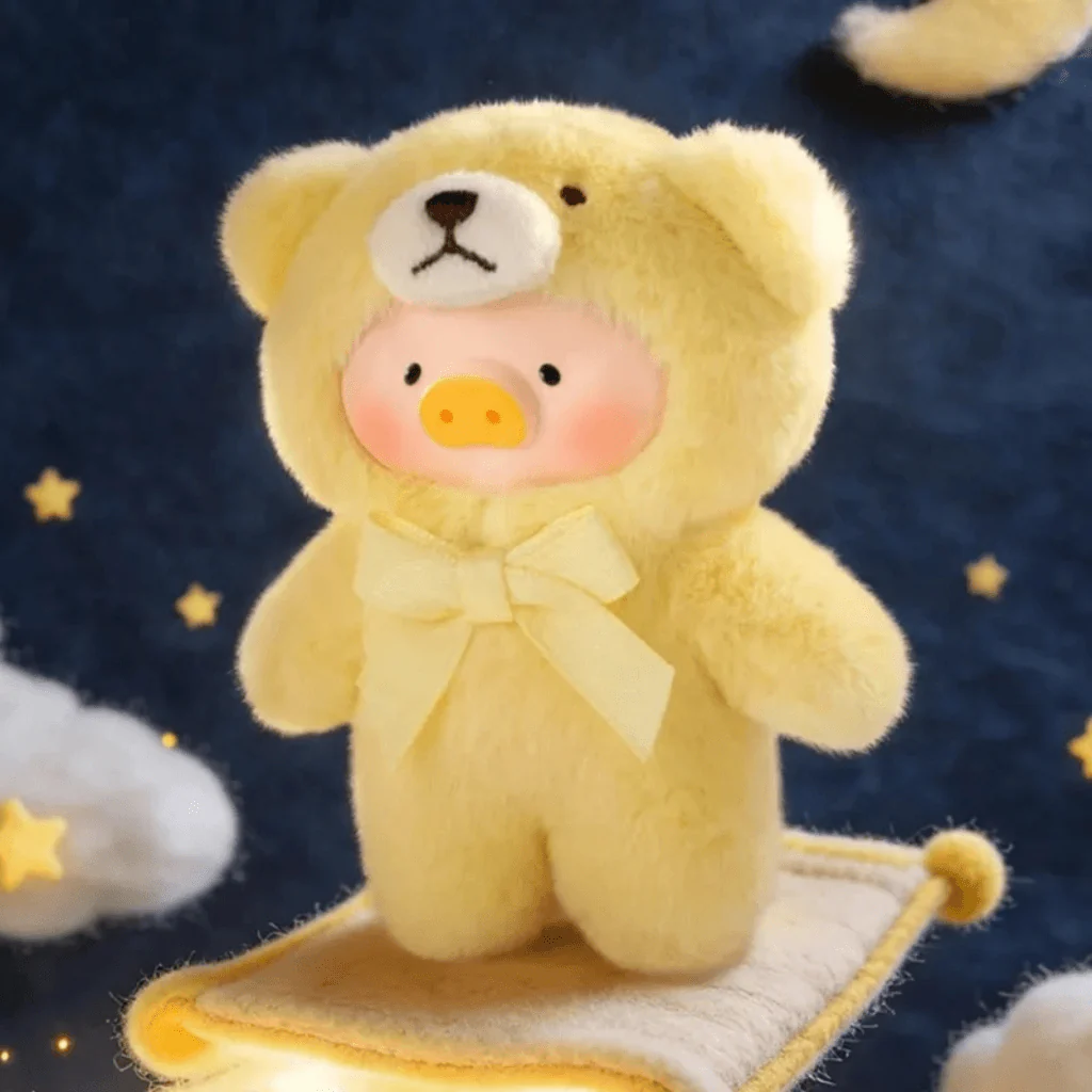 LuLu the Piggy Teddy Mini Whispers of Nature Plush Phone Charm Blind Box - Image 7