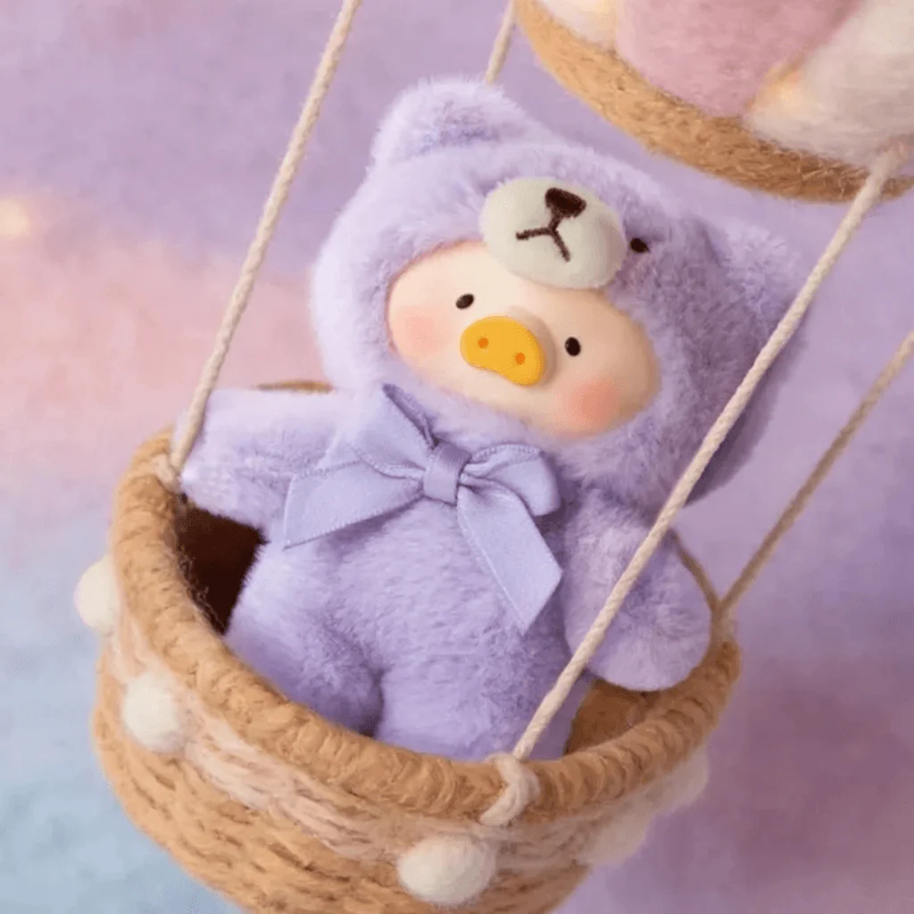 LuLu the Piggy Teddy Mini Whispers of Nature Plush Phone Charm Blind Box - Image 8