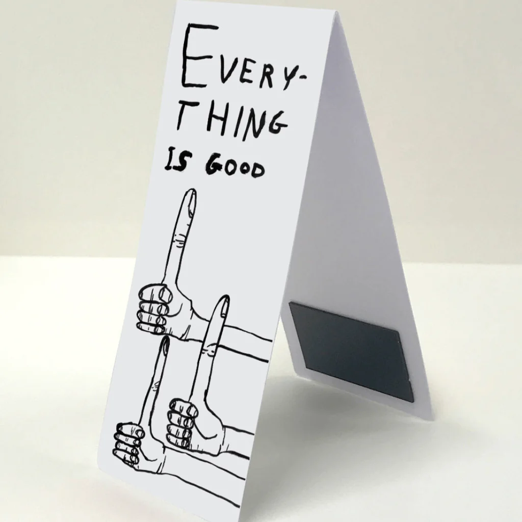 Magnetic Bookmark – Everything Is Good by David Shrigley - Image 3