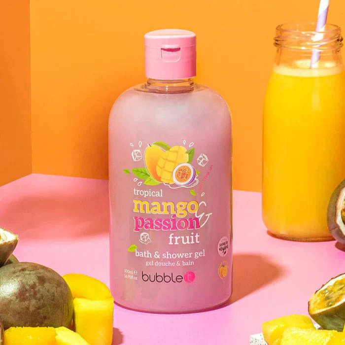 Bubble T Mango & Passionfruit Smoothie Body Wash (500ml) - Image 2