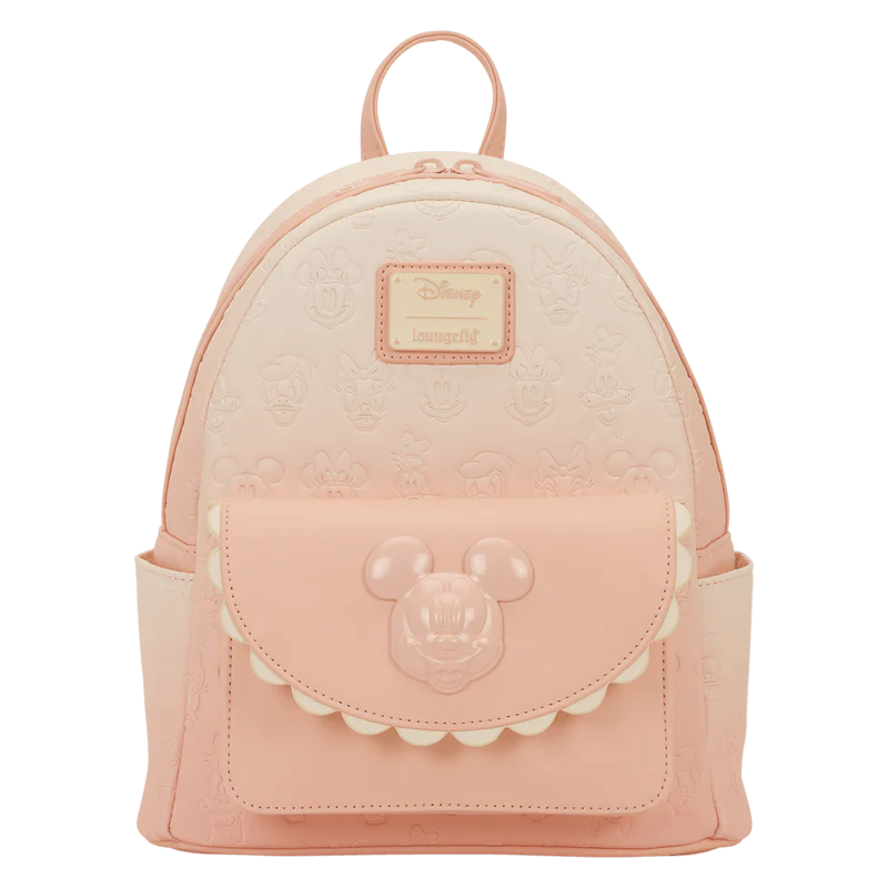 Loungefly Mickey & Friends All-Over Print Mini Backpack