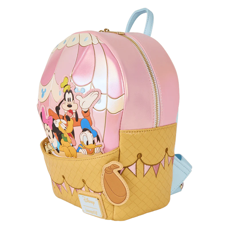 Loungefly Mickey & Friends Hot Air Balloon Figural Mini Backpack - Image 2