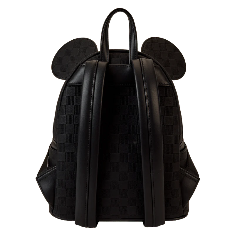 Loungefly Mickey Mouse Checkered Texture Mini Backpack - Image 6