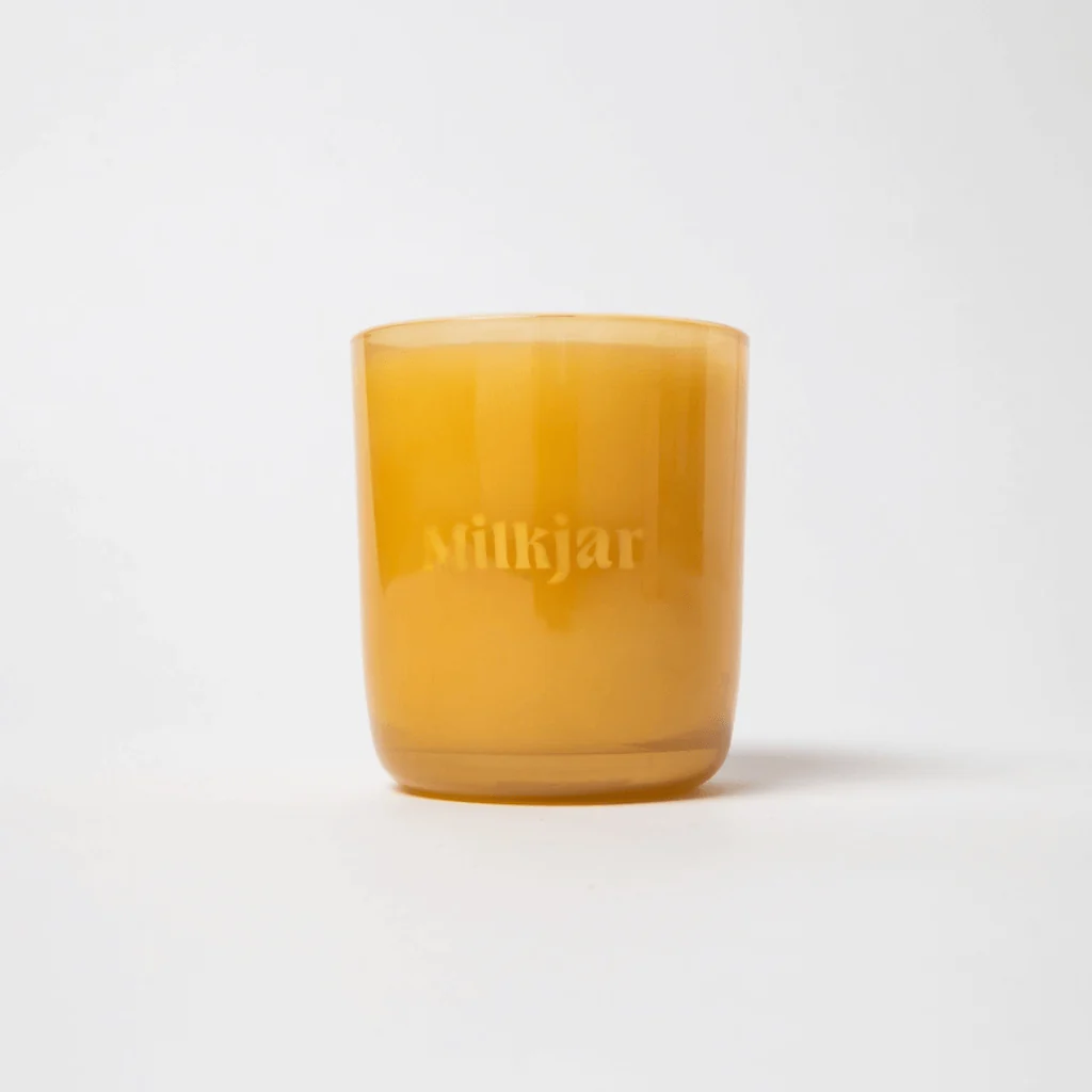 Milkjar Before Sunrise Candle – Milk & Honey Coconut Soy Candle 8oz - Image 2