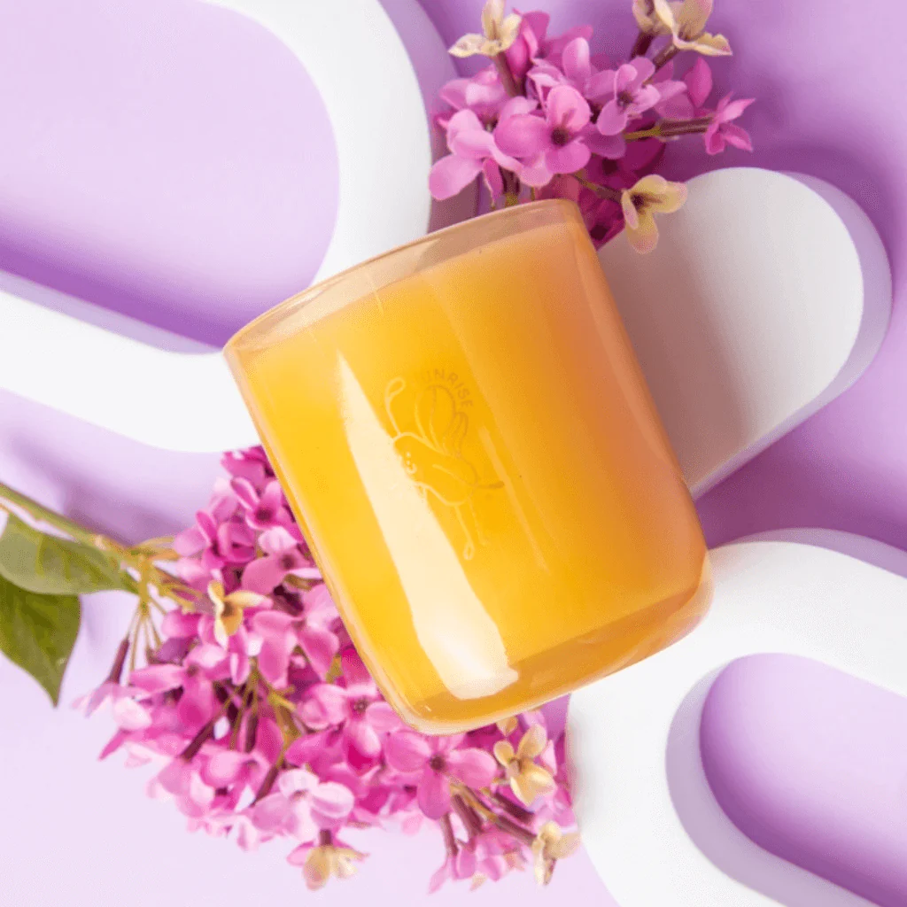 Milkjar Before Sunrise Candle – Milk & Honey Coconut Soy Candle 8oz - Image 6