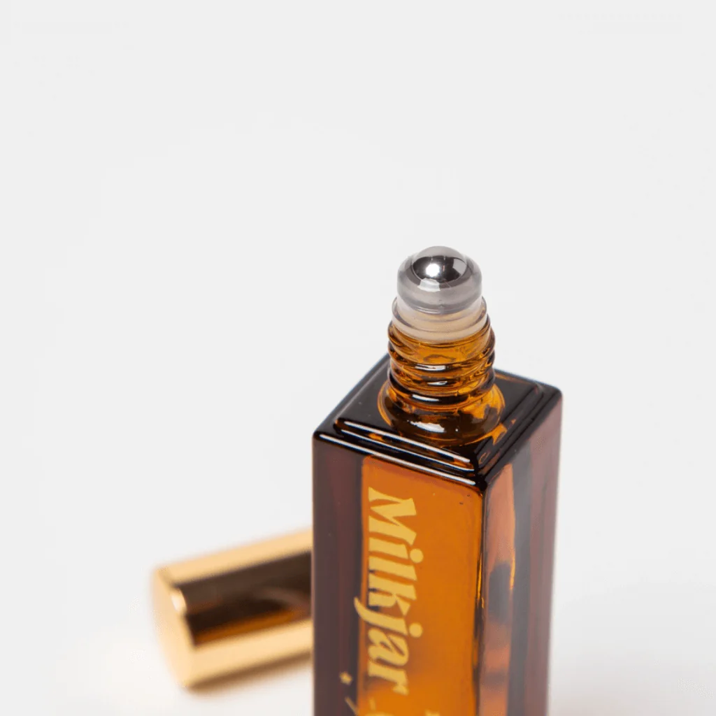 Milkjar Darjeeling Perfume Roller – Patchouli & Santal 20ml - Image 3