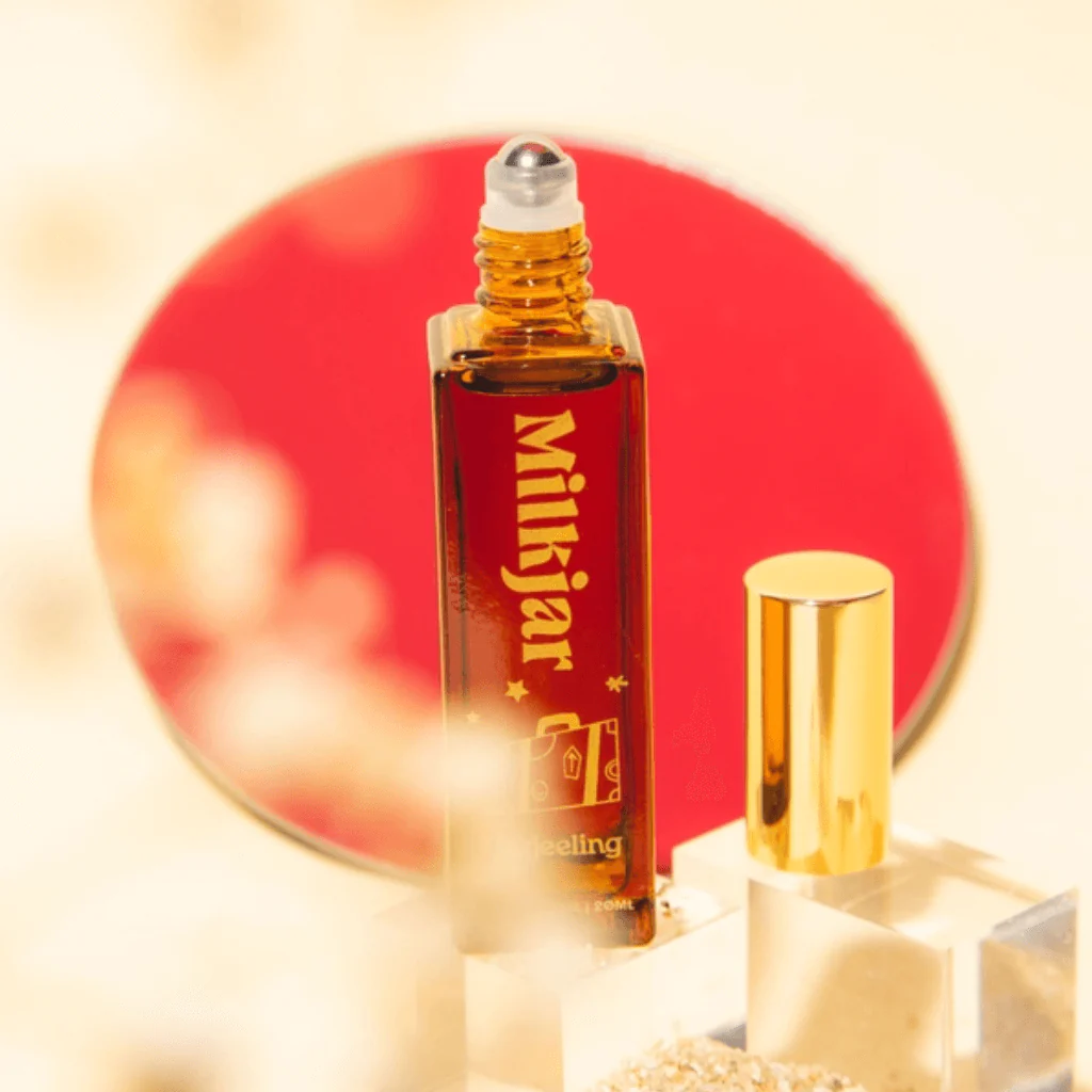 Milkjar Darjeeling Perfume Roller – Patchouli & Santal 20ml - Image 6